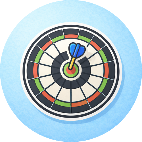 Illustration représentant un objectif d’entraînement fitness à la maison